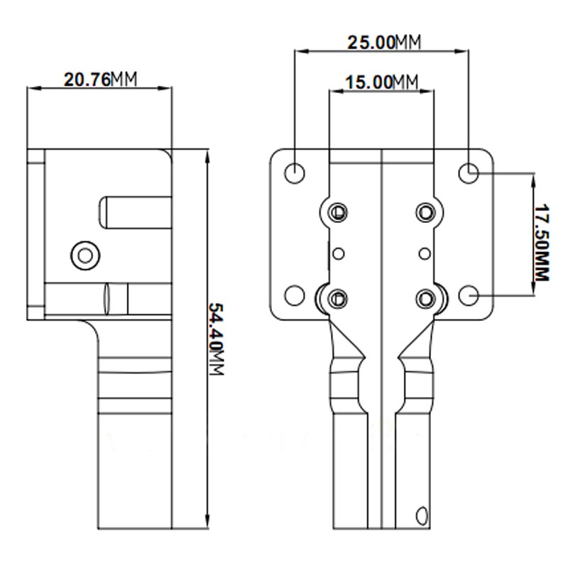 Drone Landing Gear - 2 Stück 25g Mini Metall-Wurm-Servo Elektrisches