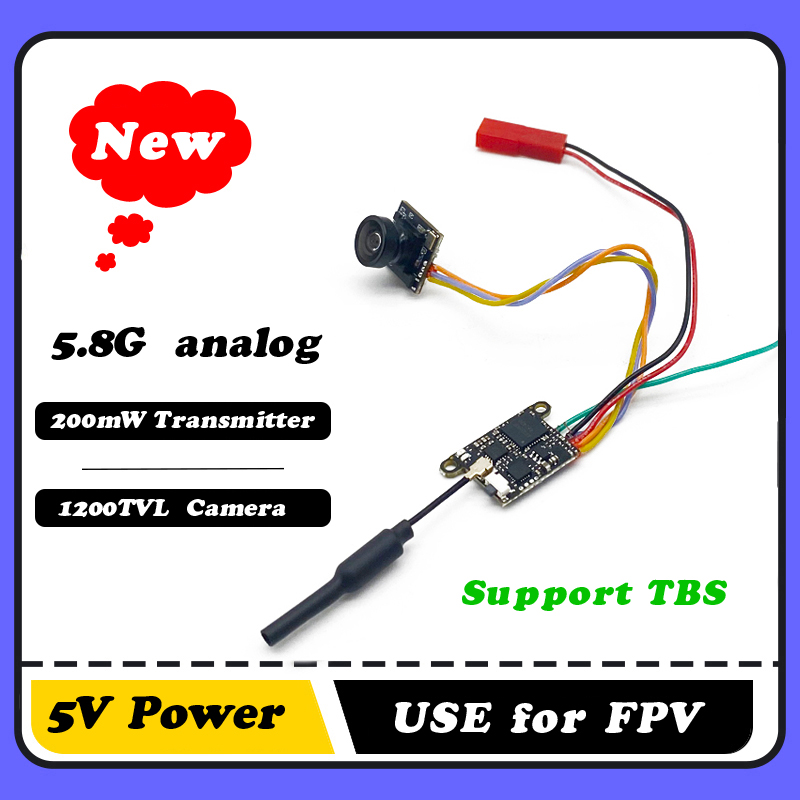 Drone Receiver - SLONWAKE 5,8G 1200TVL FPV Kamera VTX
