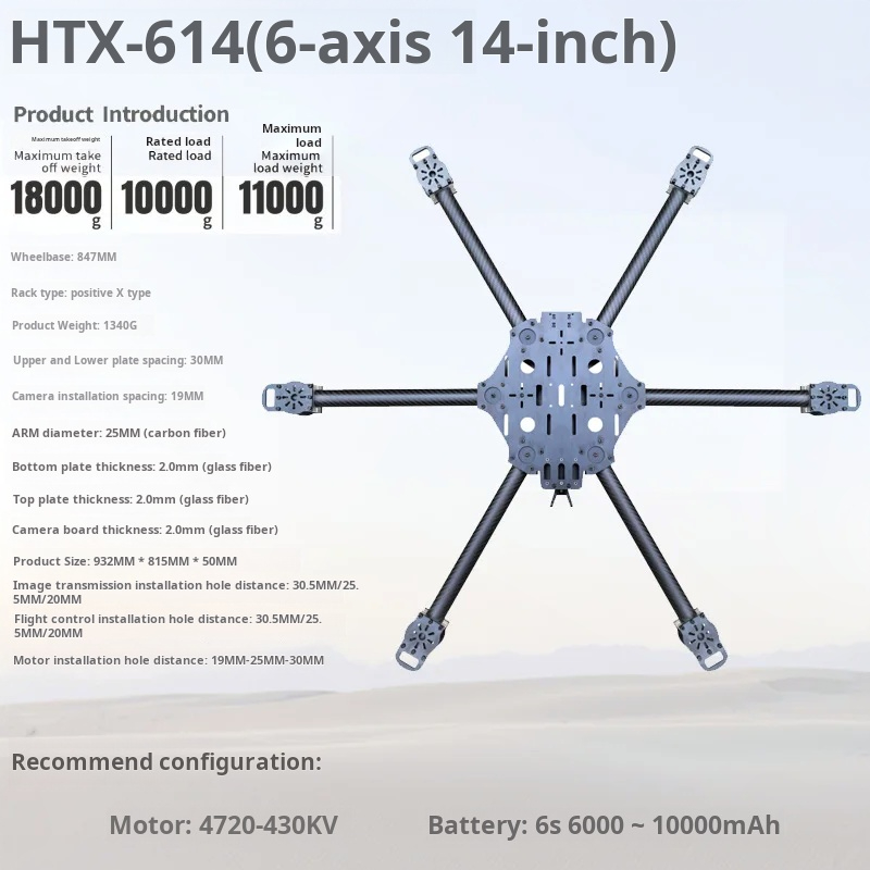 Kreuzmaschine, sechs Achsen, 1 – Drone Arm Bewertung und Preis