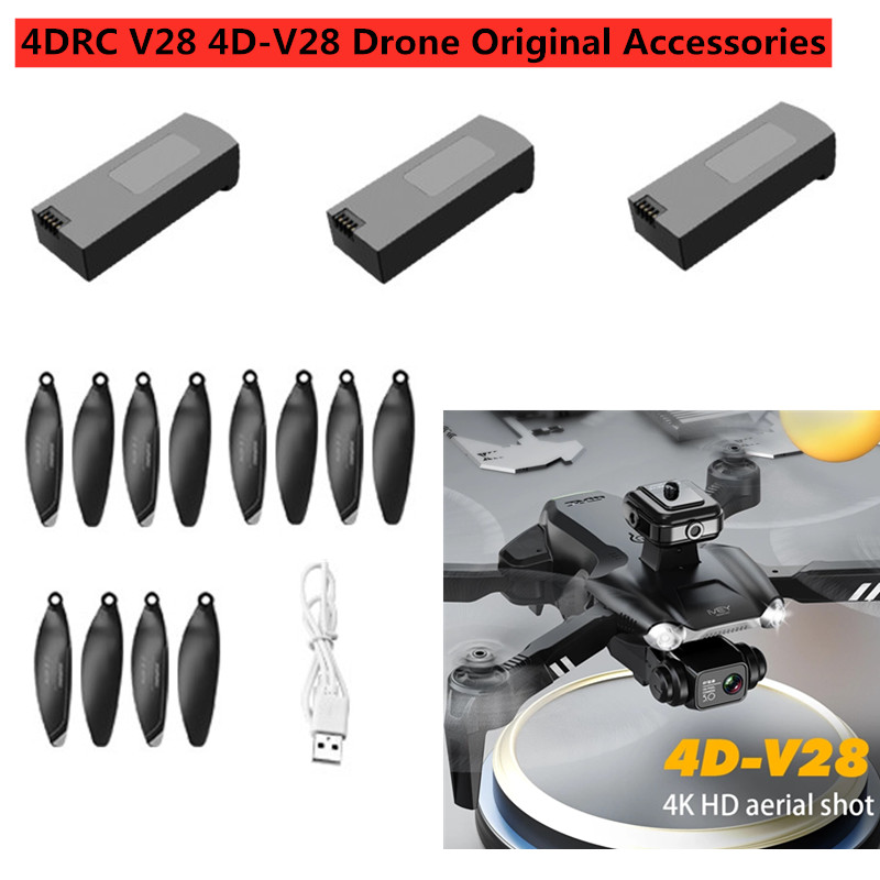 4D-V28 4DRC V28 RC-Drohnen-Akk – Drone Propeller Bewertung und Preis